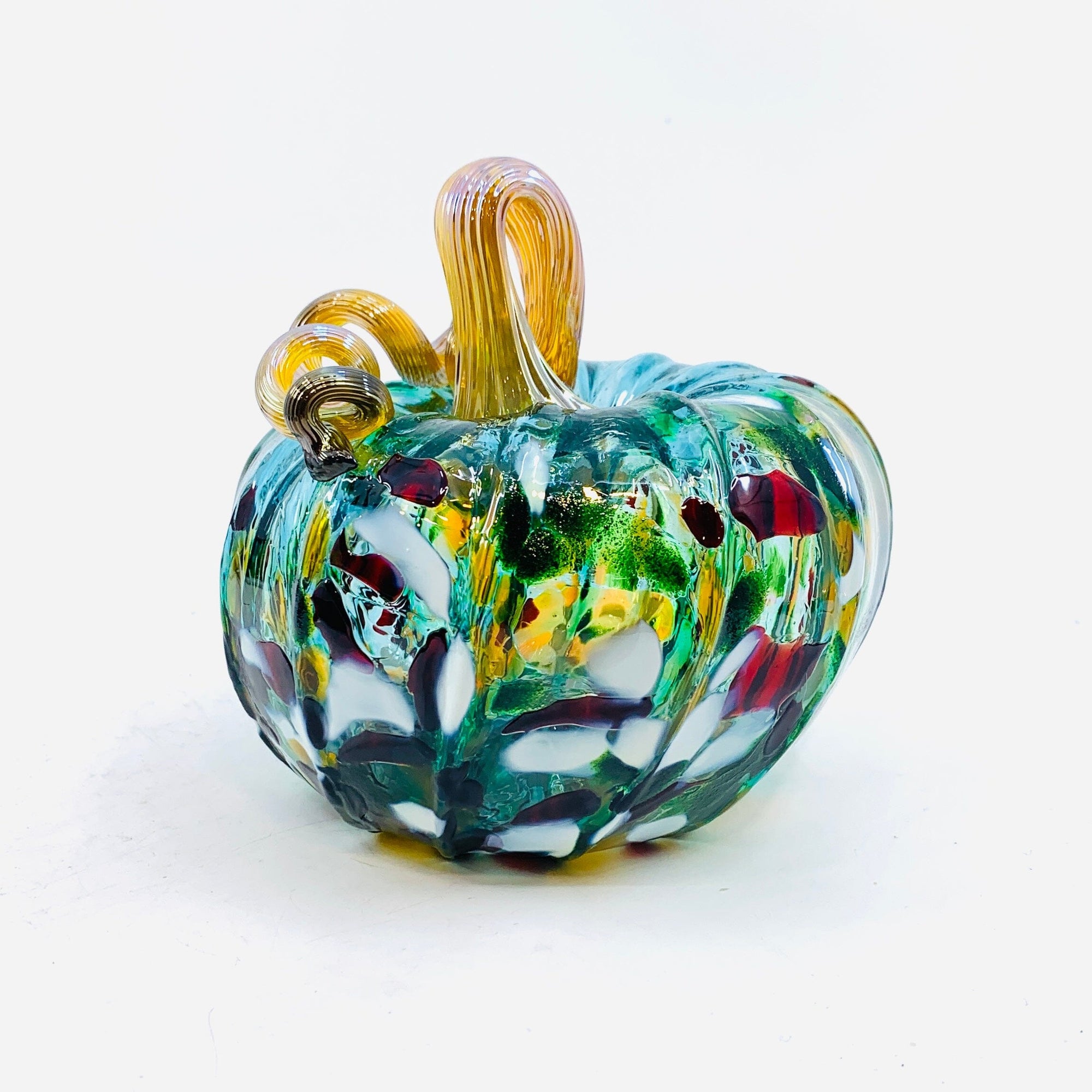 Daily Pumpkin 1957 “Practice” Squat Gabby Luke Adams Glass Blowing Studio 