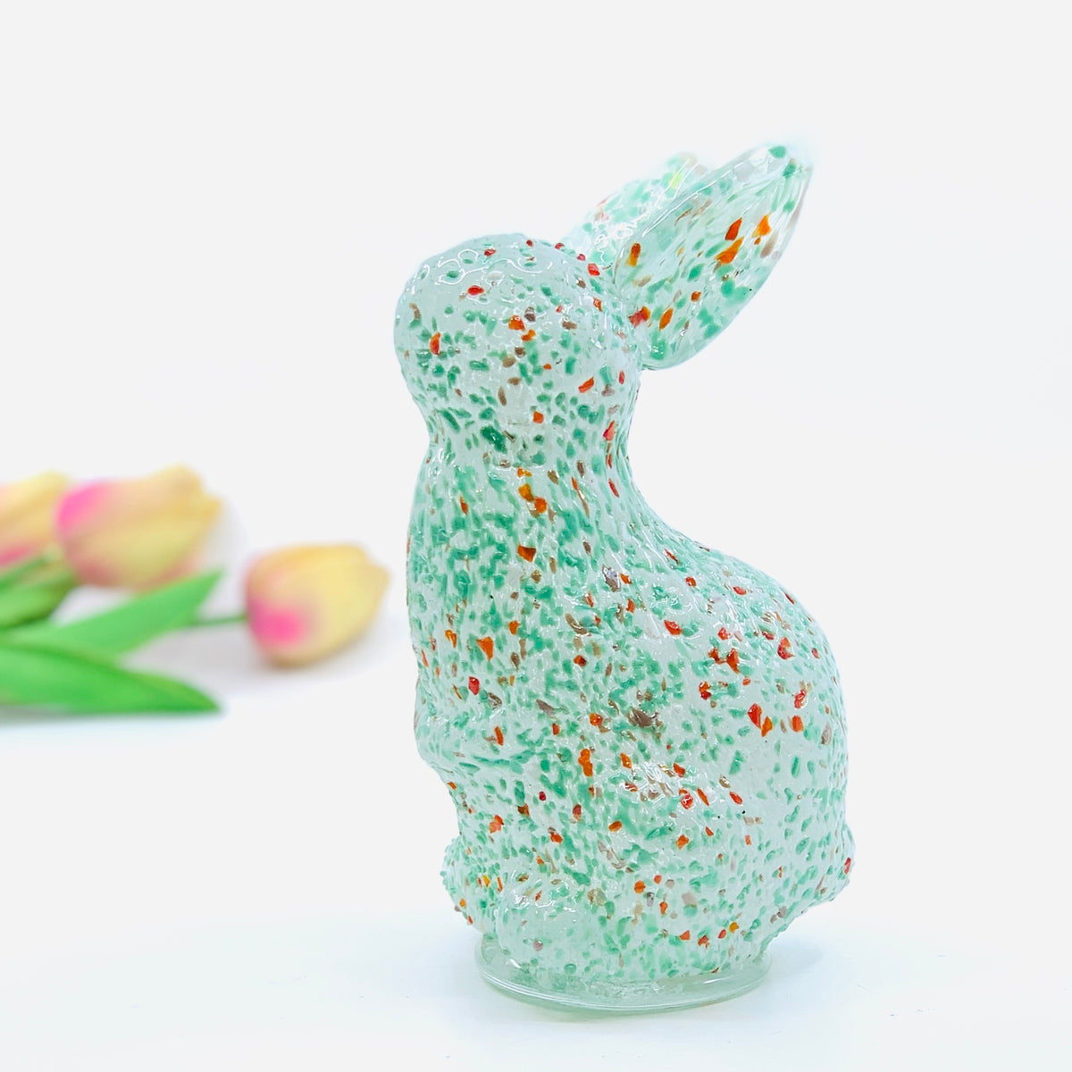 Glass Speckled Rabbit, Nutmeg