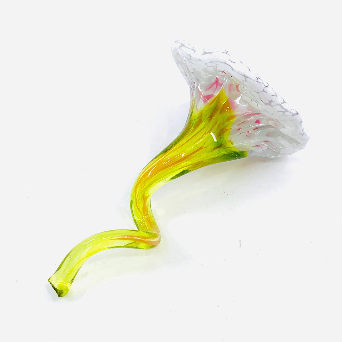 Pulled Glass Flower 10 Decor Luke Adams Glass Blowing Studio 