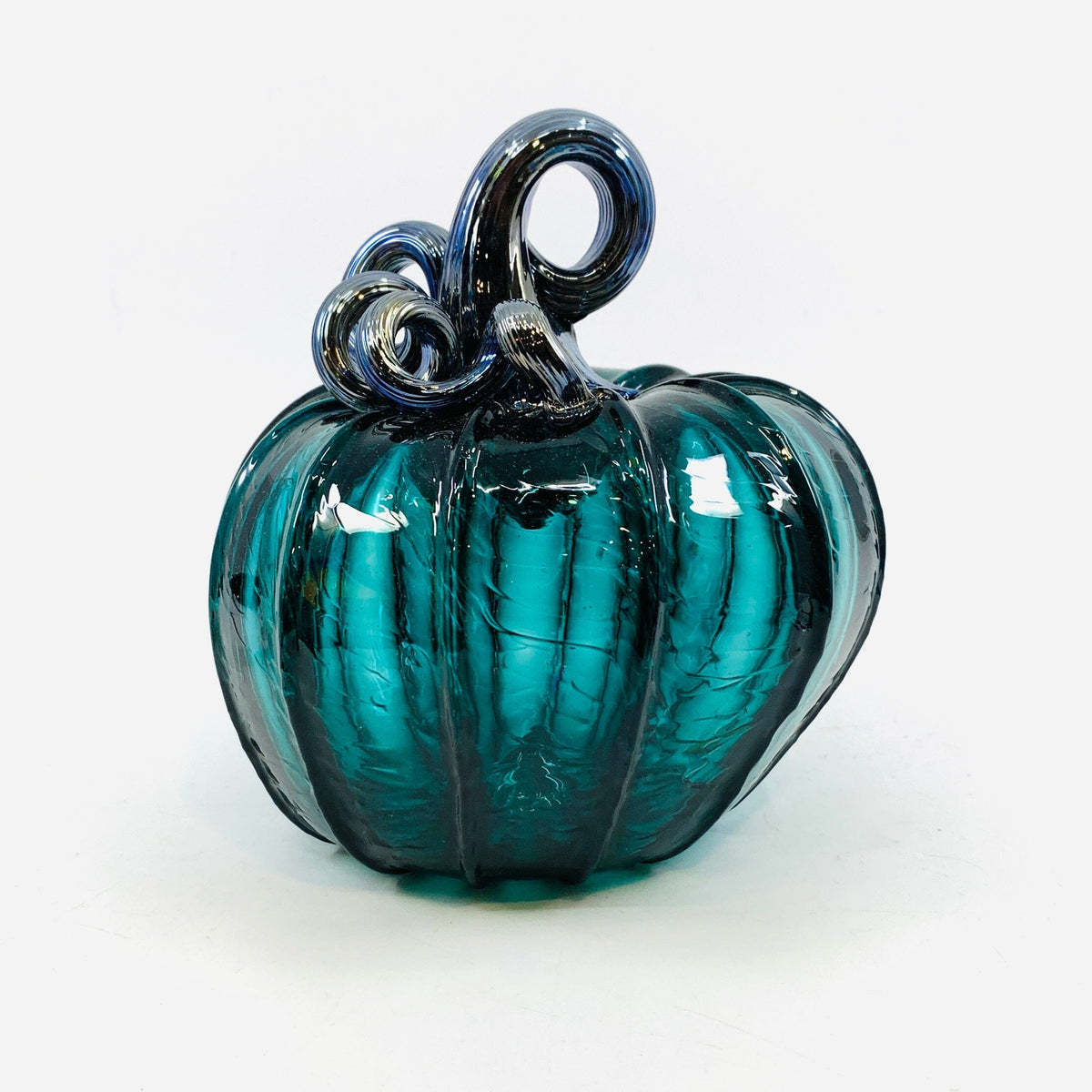 Daily Pumpkin 1045 “Oops” Squat Gabby Luke Adams Glass Blowing Studio 