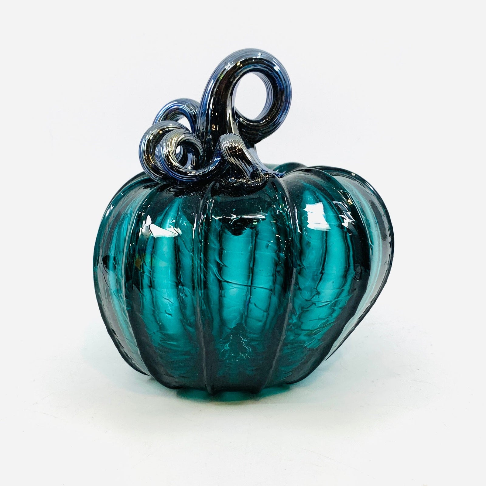 Daily Pumpkin 1045 “Oops” Squat Gabby Luke Adams Glass Blowing Studio 