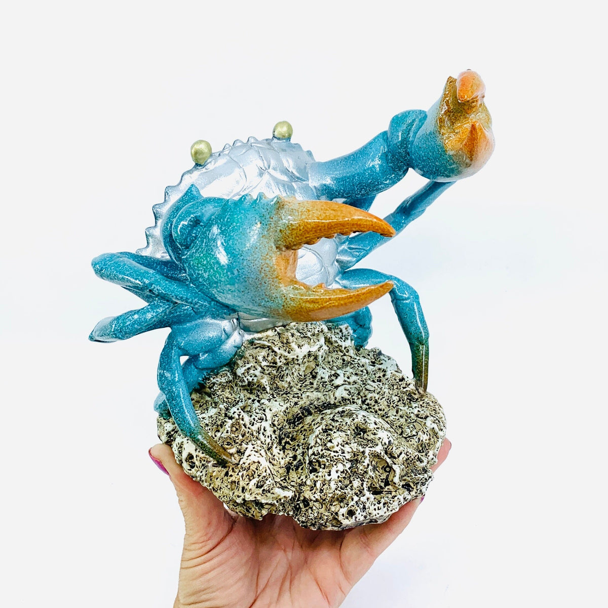 Blue Crab Wine Bottle Holder Chesapeake Bay 