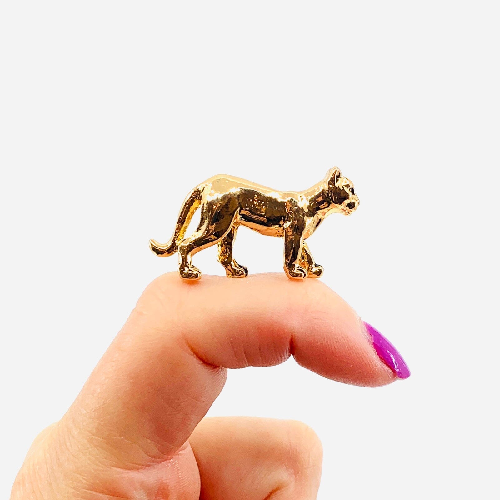 The Courageous Cougar Charm - PT153 Miniature GANZ 