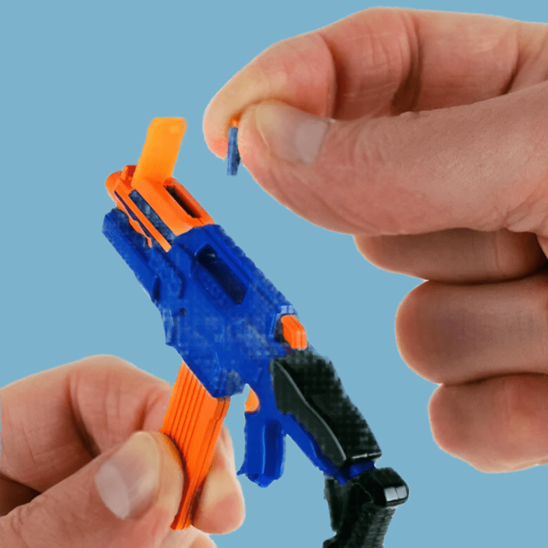 World's Smallest Nerf Blasters Super Impulse 