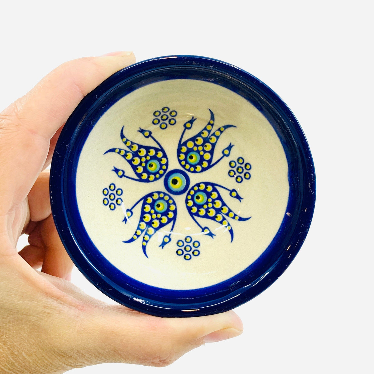 Handmade Turkish Evil Eye Bowl 7 Decor Natto USA 