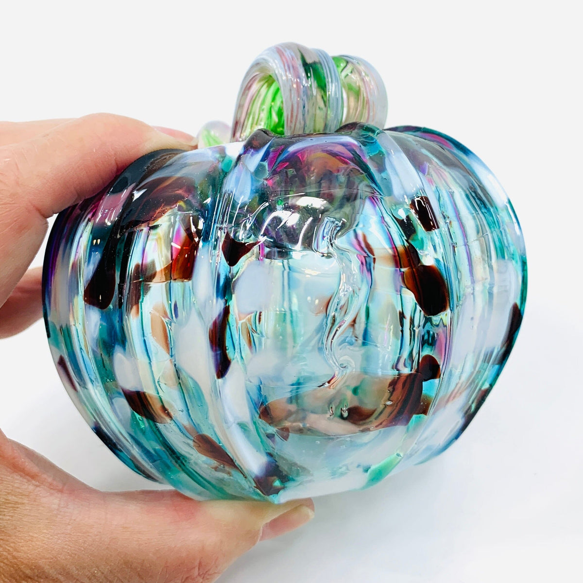 Daily Pumpkin 1760 Oops Squat Gabby Luke Adams Glass Blowing Studio 