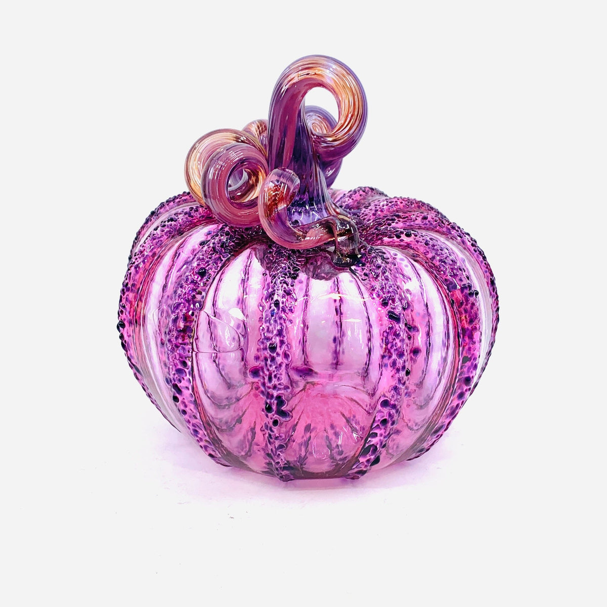 Daily Pumpkin 2858 Sweetheart Squat Gabby Luke Adams Glass Blowing Studio 