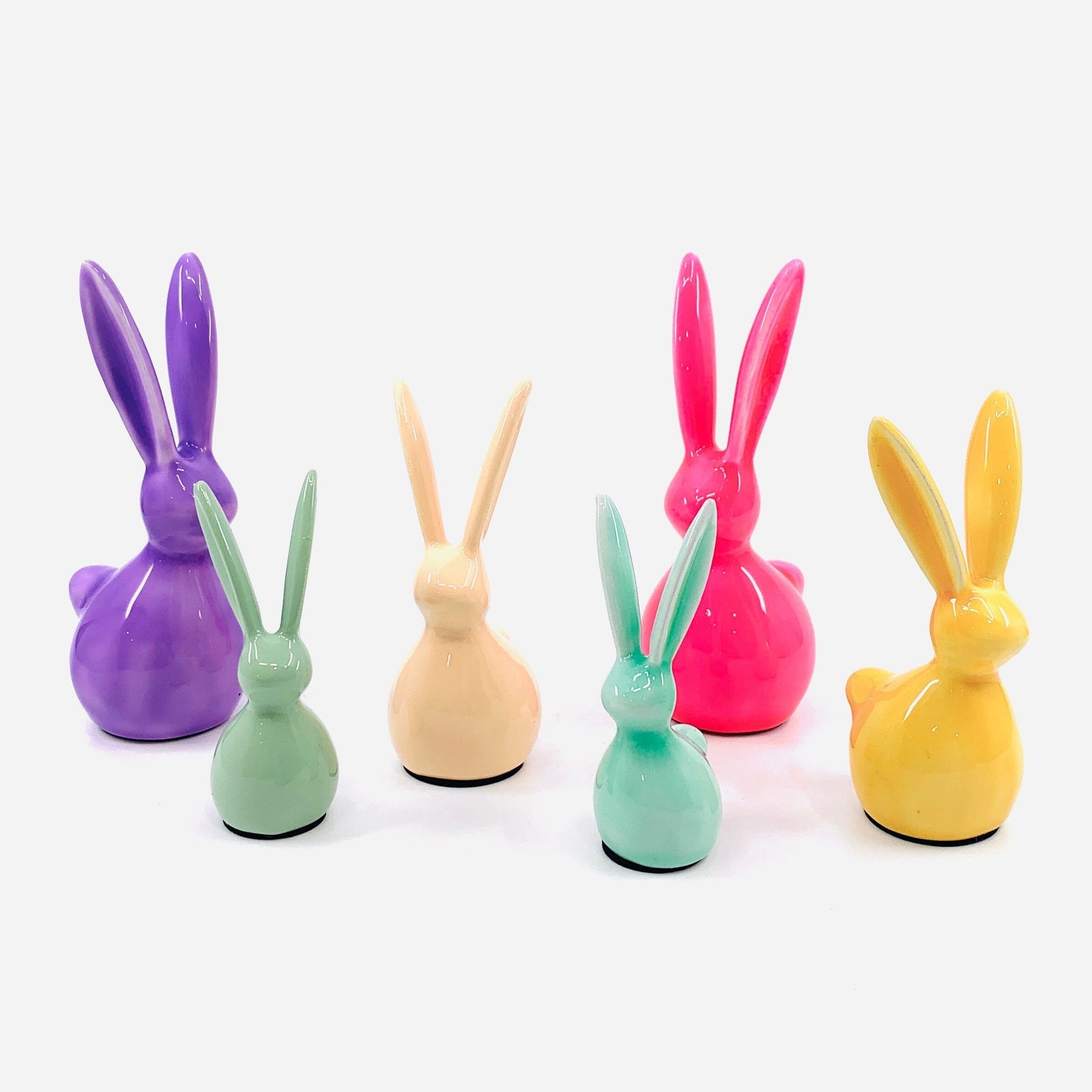 Metal Easter Rabbit 4" One Hundred 80 Degrees 