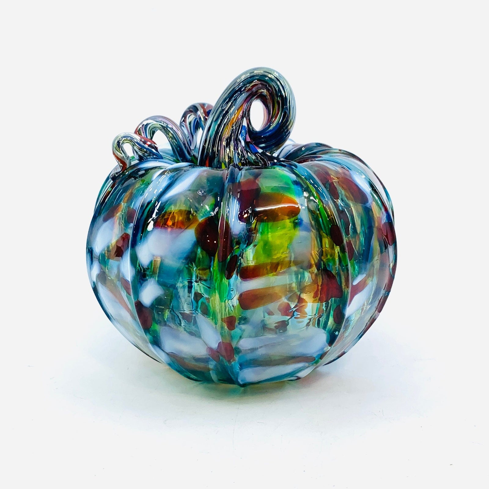 Daily Pumpkin 1469 Squat Gabby Luke Adams Glass Blowing Studio 