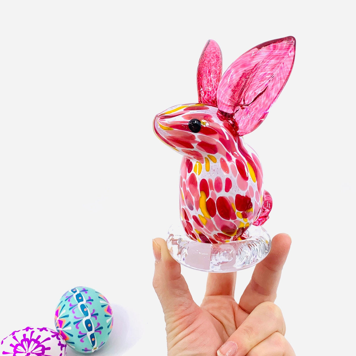 Daily Bunny 78 - Betsy Gabby Luke Adams Glass Blowing Studio 