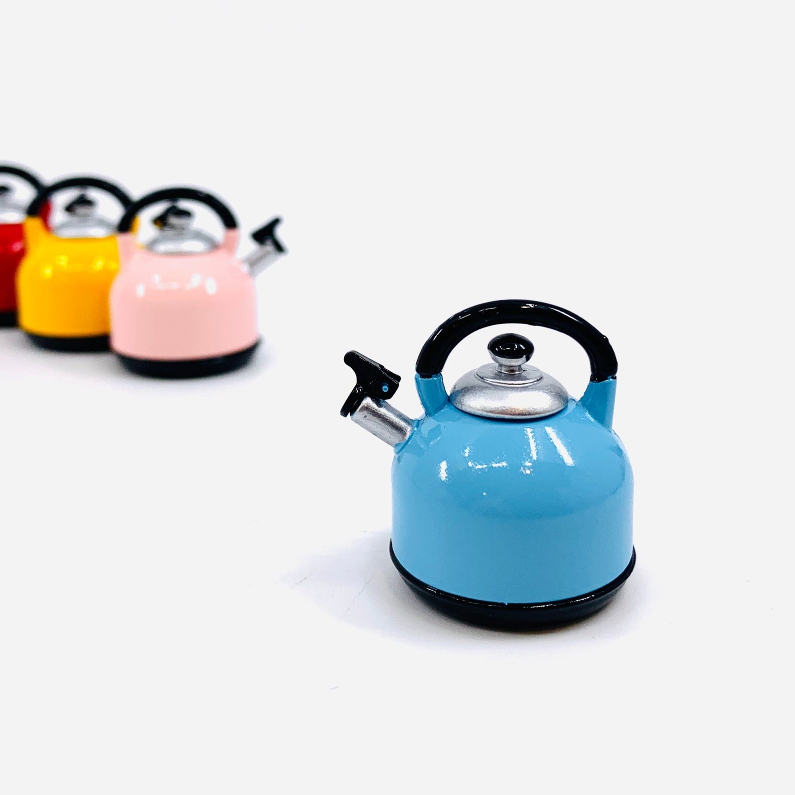 Miniature Kettle, Blue Miniature - 