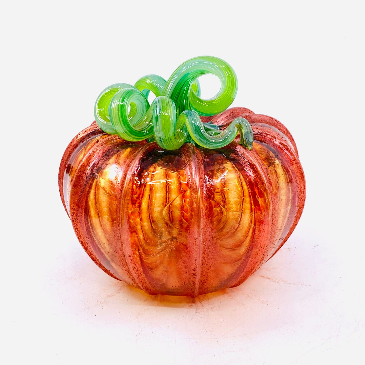 Daily Pumpkin 853 Holiday Squat Gabby Luke Adams Glass Blowing Studio 