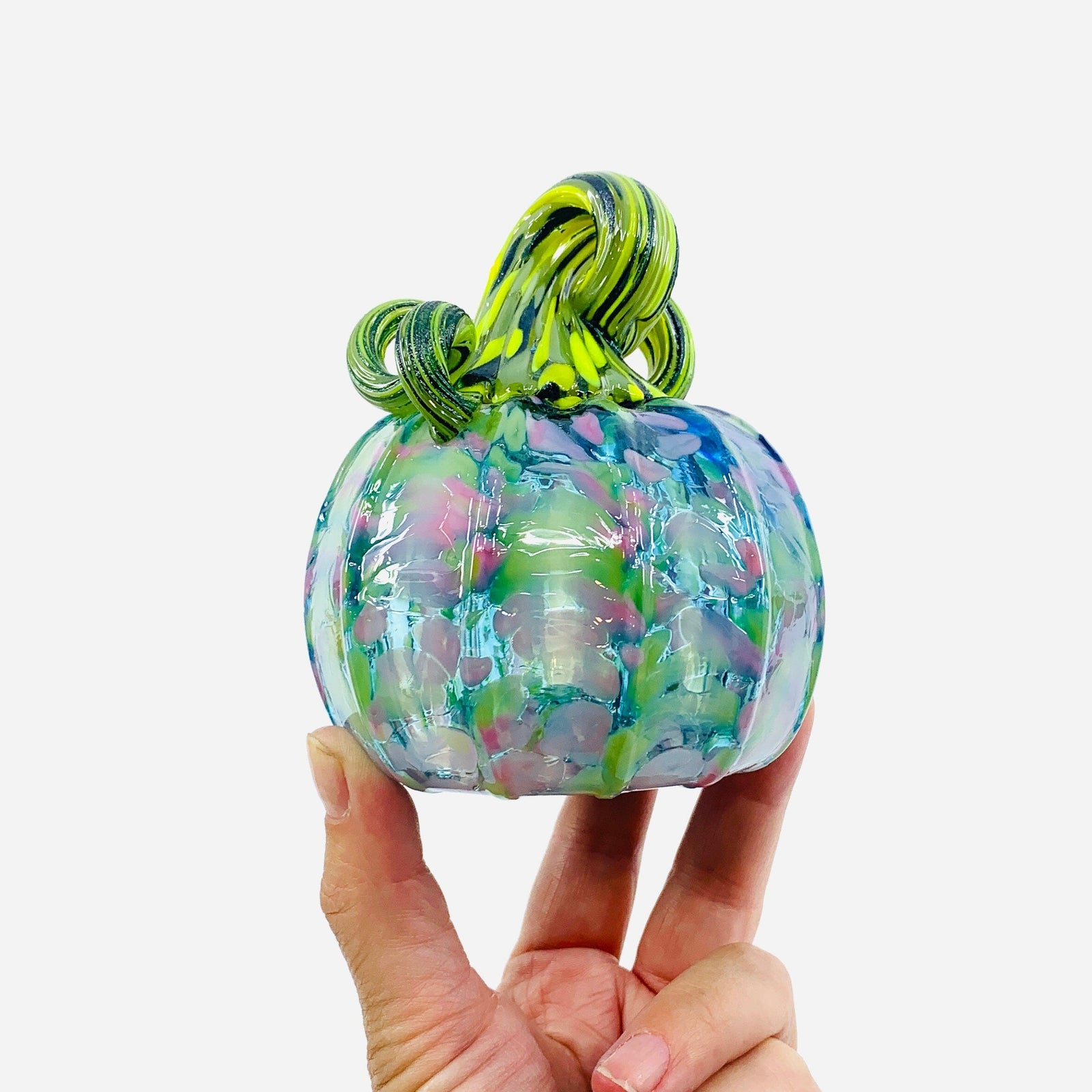 Daily Pumpkin 2179 Oops Mini Gabby Luke Adams Glass Blowing Studio 