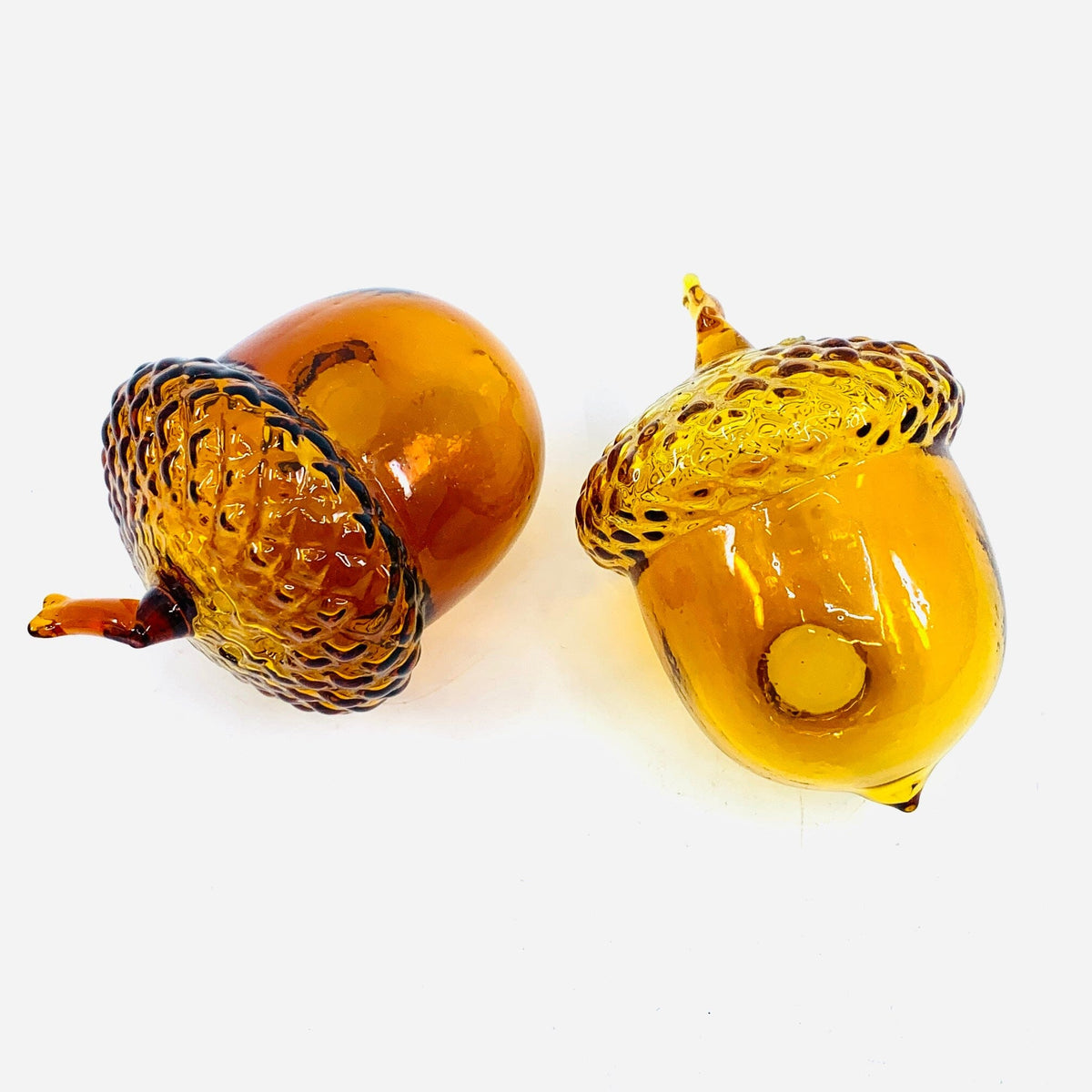 Glass Acorn Salt and Pepper Shakers Decor Gift Essentials 