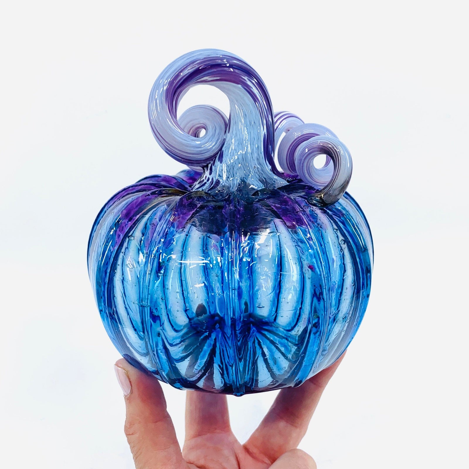 Daily Pumpkin 768 Squat Gabby Luke Adams Glass Blowing Studio 