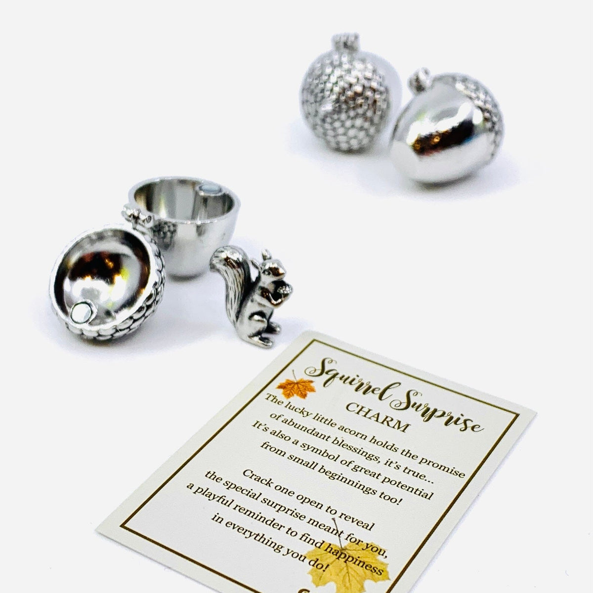 Squirrel Surprise Charm - PT 99 GANZ 