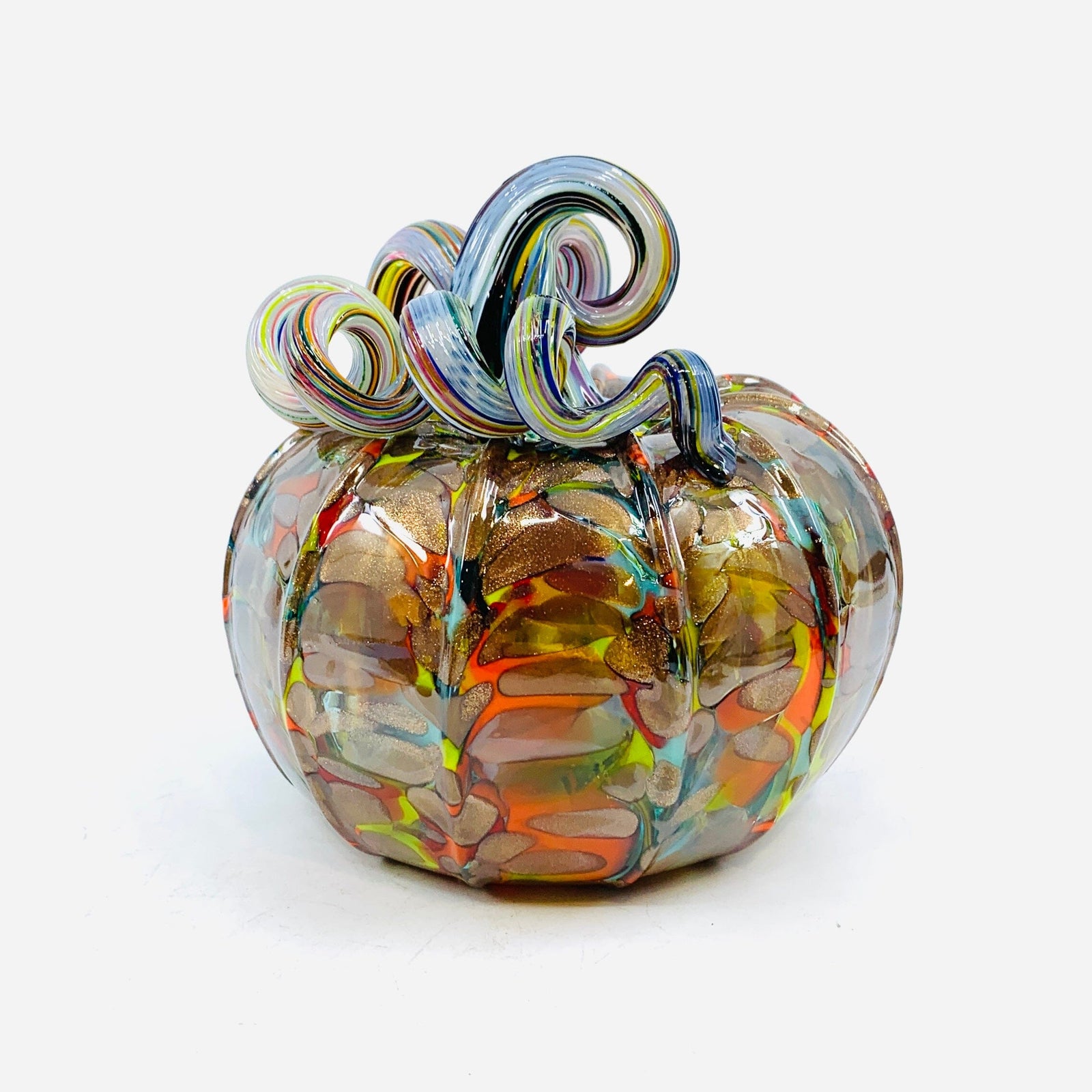 Daily Pumpkin 984 Squat Gabby Luke Adams Glass Blowing Studio 