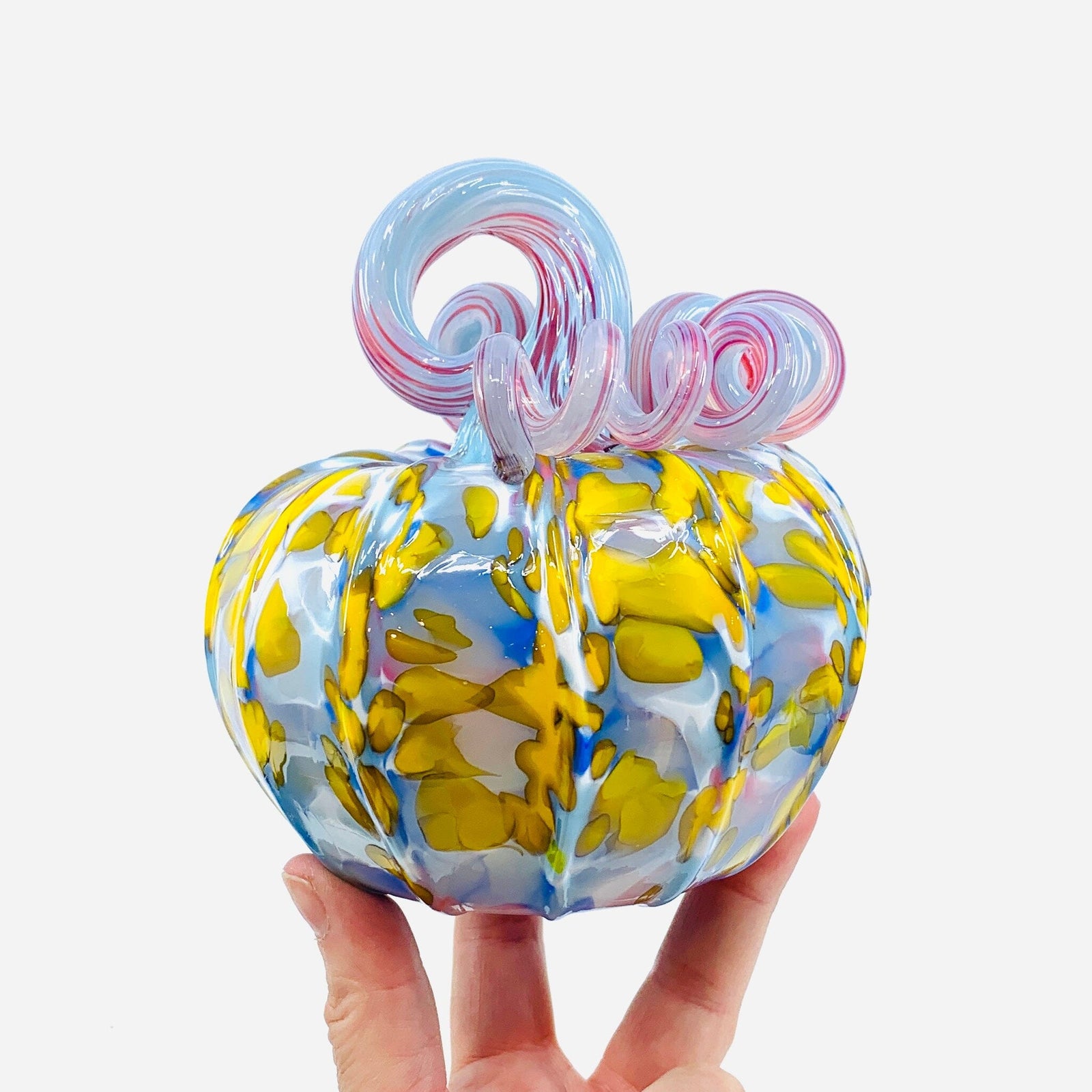 Daily Pumpkin 725 Squat Gabby Luke Adams Glass Blowing Studio 