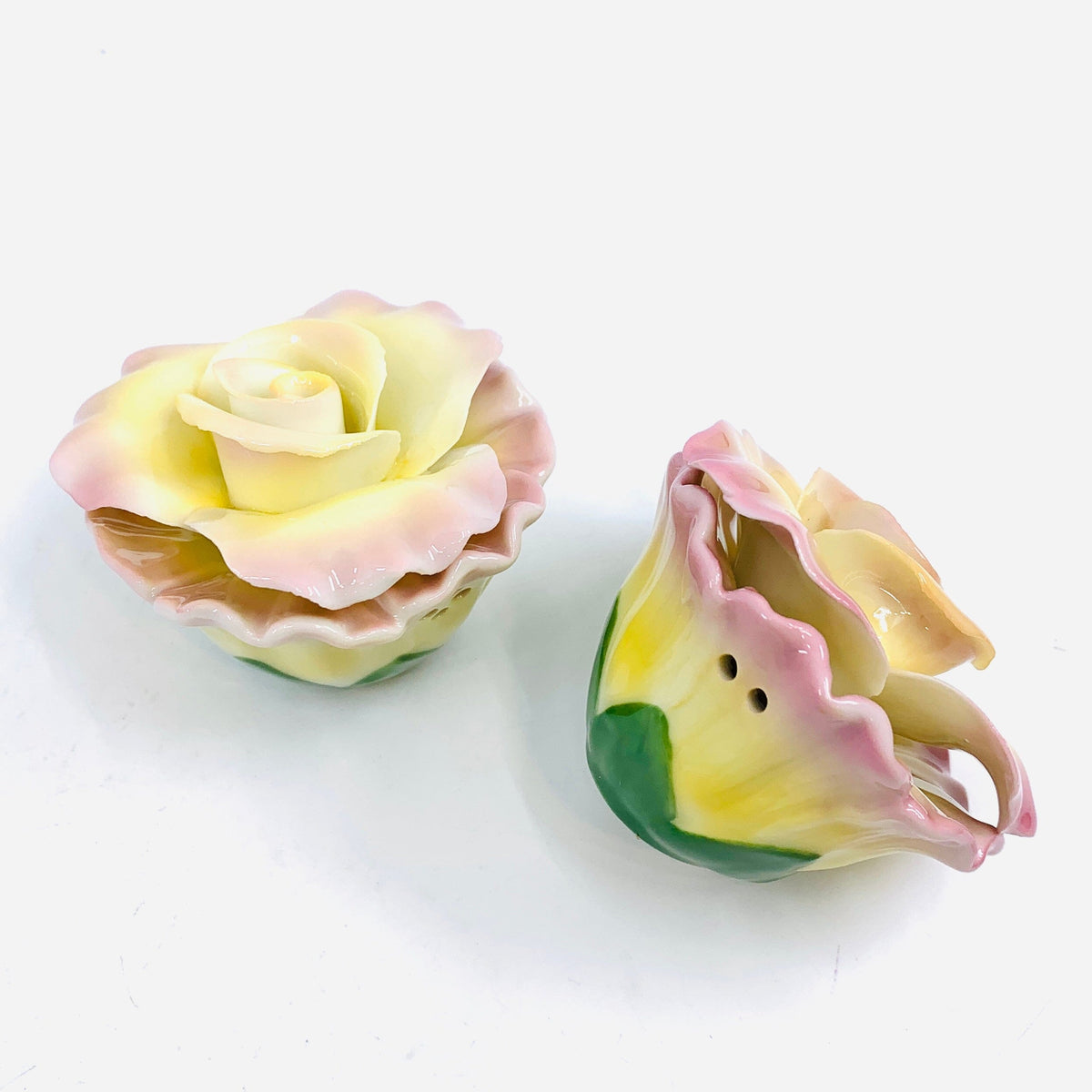 Rose Salt and Pepper Shakers COSMOS 
