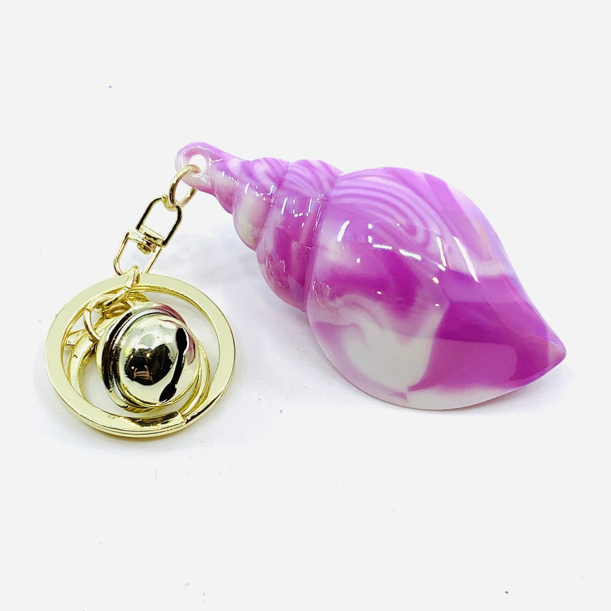Iridescent Shell Keychains Accessory Alex 