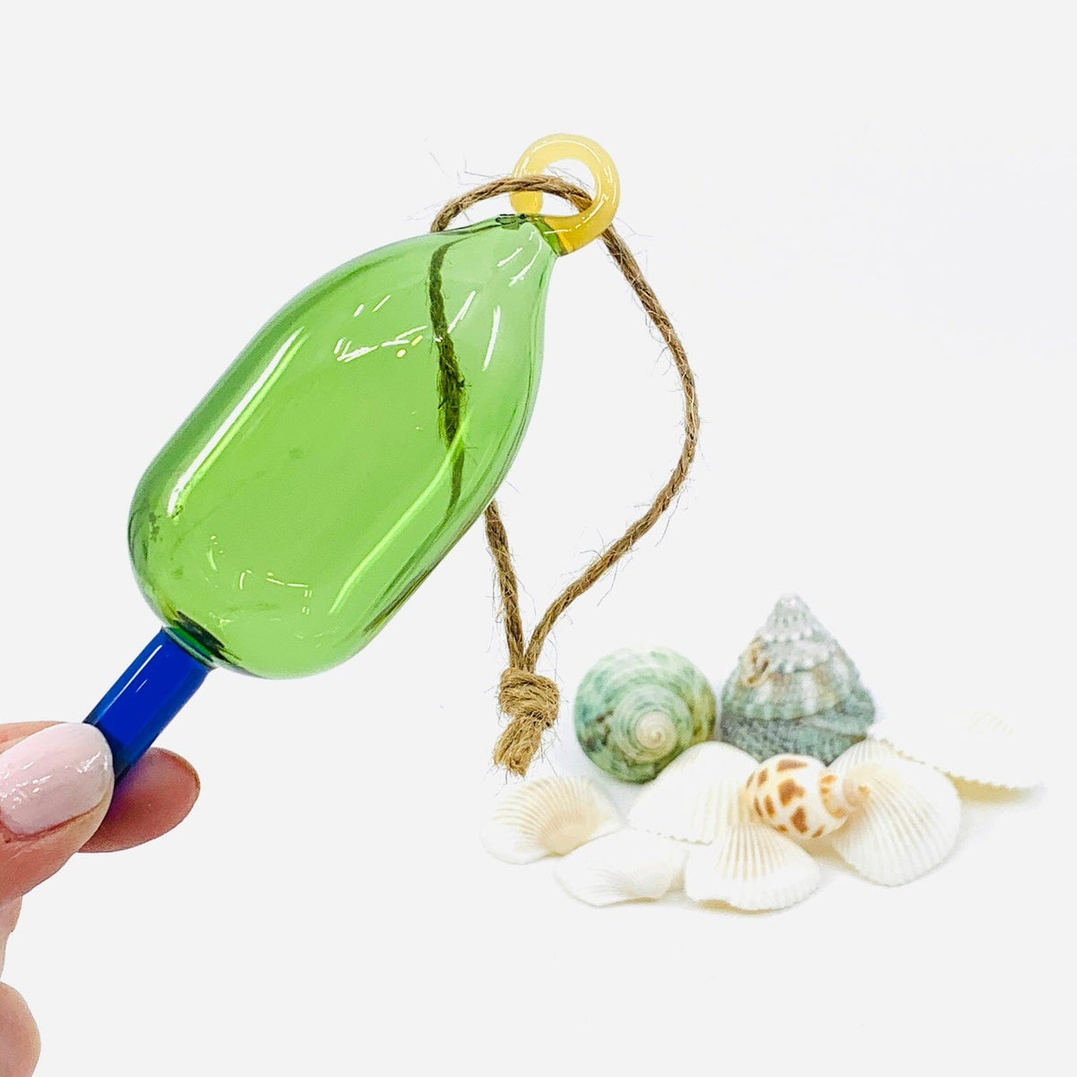 Green Buoy Ornament Decor Beachcombers 