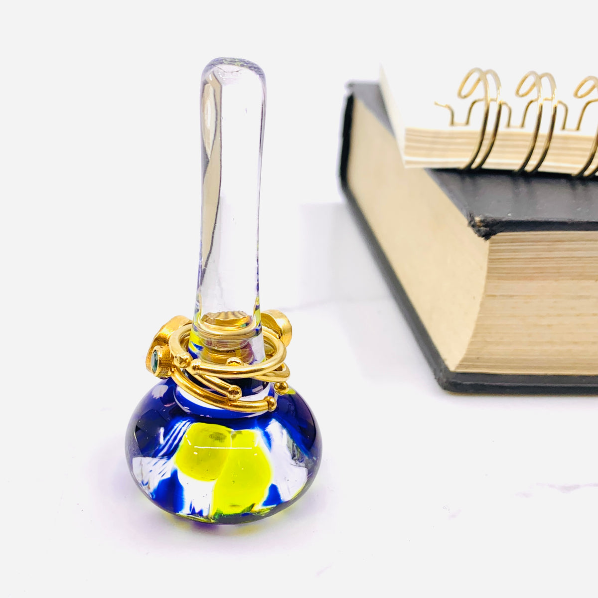 Artisan Glass Ring Holder, 22 Confetti