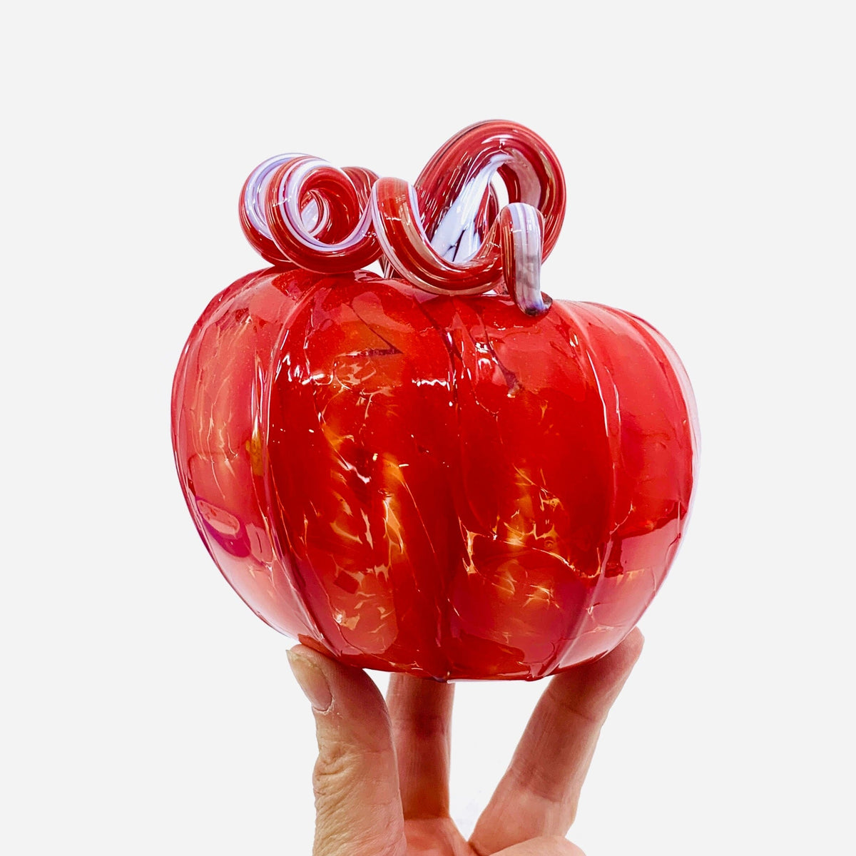 Daily Pumpkin 1552 Oops Squat Gabby Luke Adams Glass Blowing Studio 