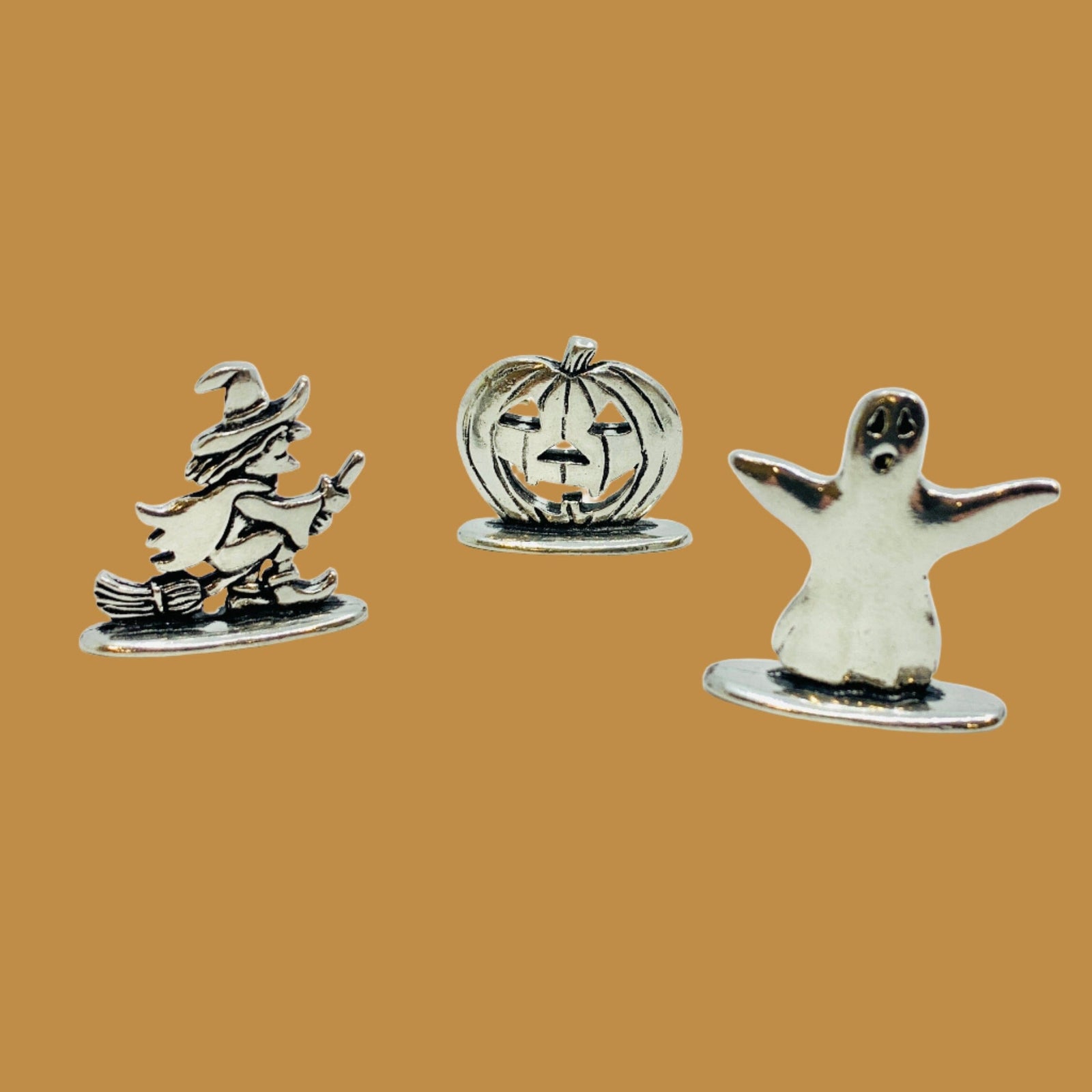 Miniature 3pc. Pewter Halloween Set Miniature Basic Spirit 