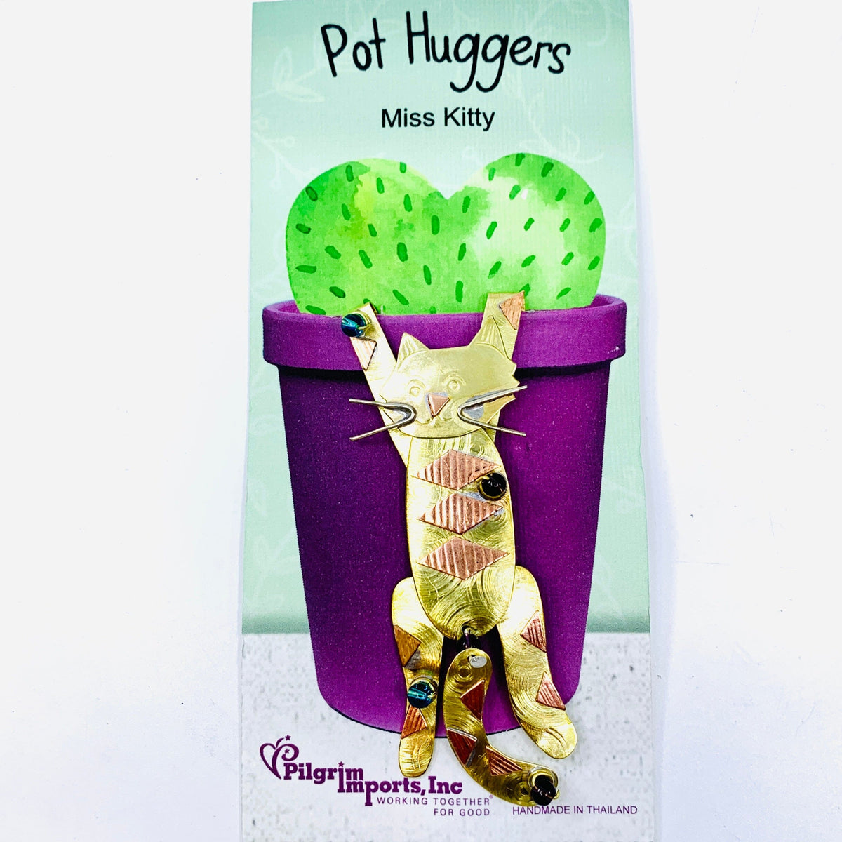 Pot Huggers 23, Miss Kitty Miniature Pilgrim Imports 