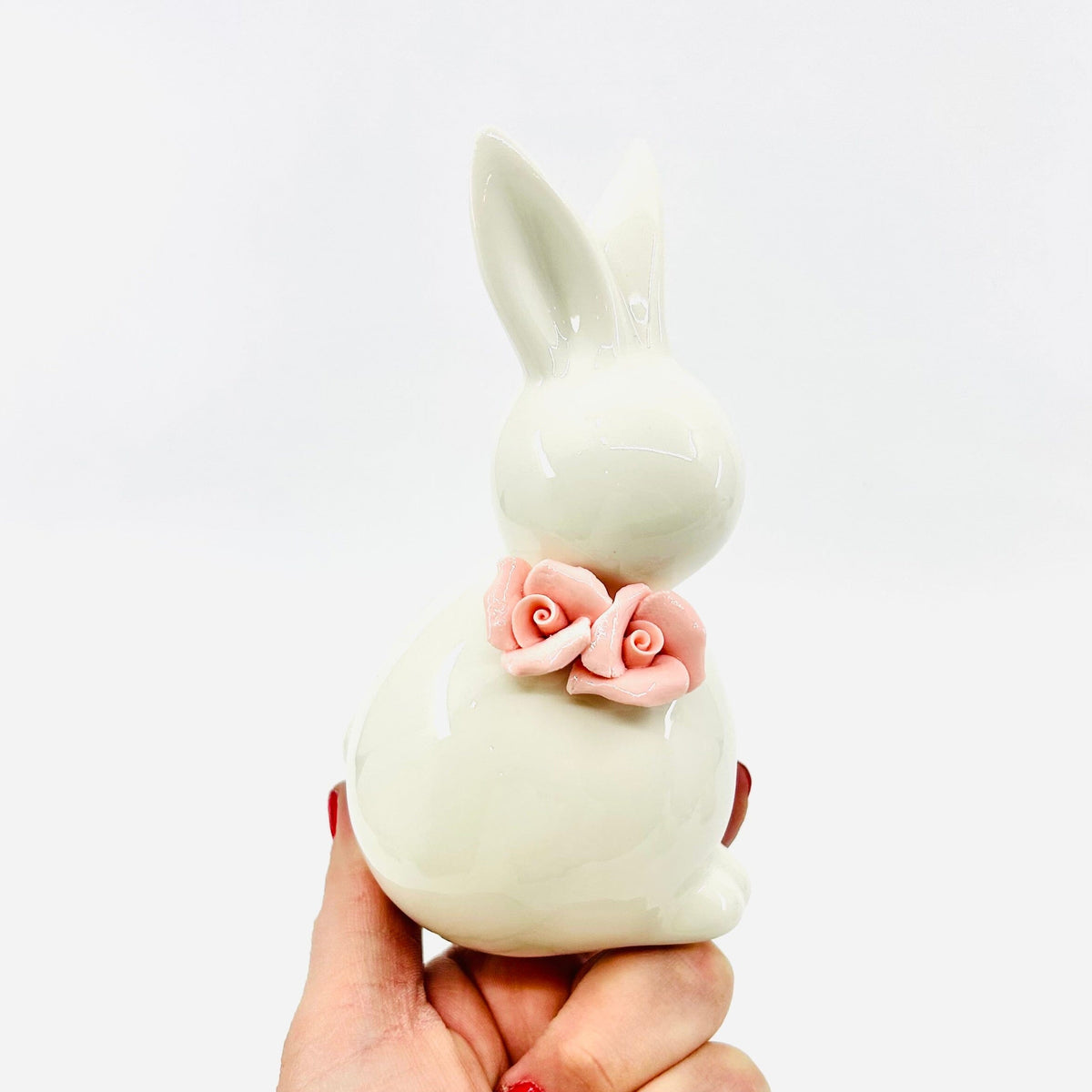 Petal Pink Porcelain Bunny, Small One Hundred 80 Degrees 