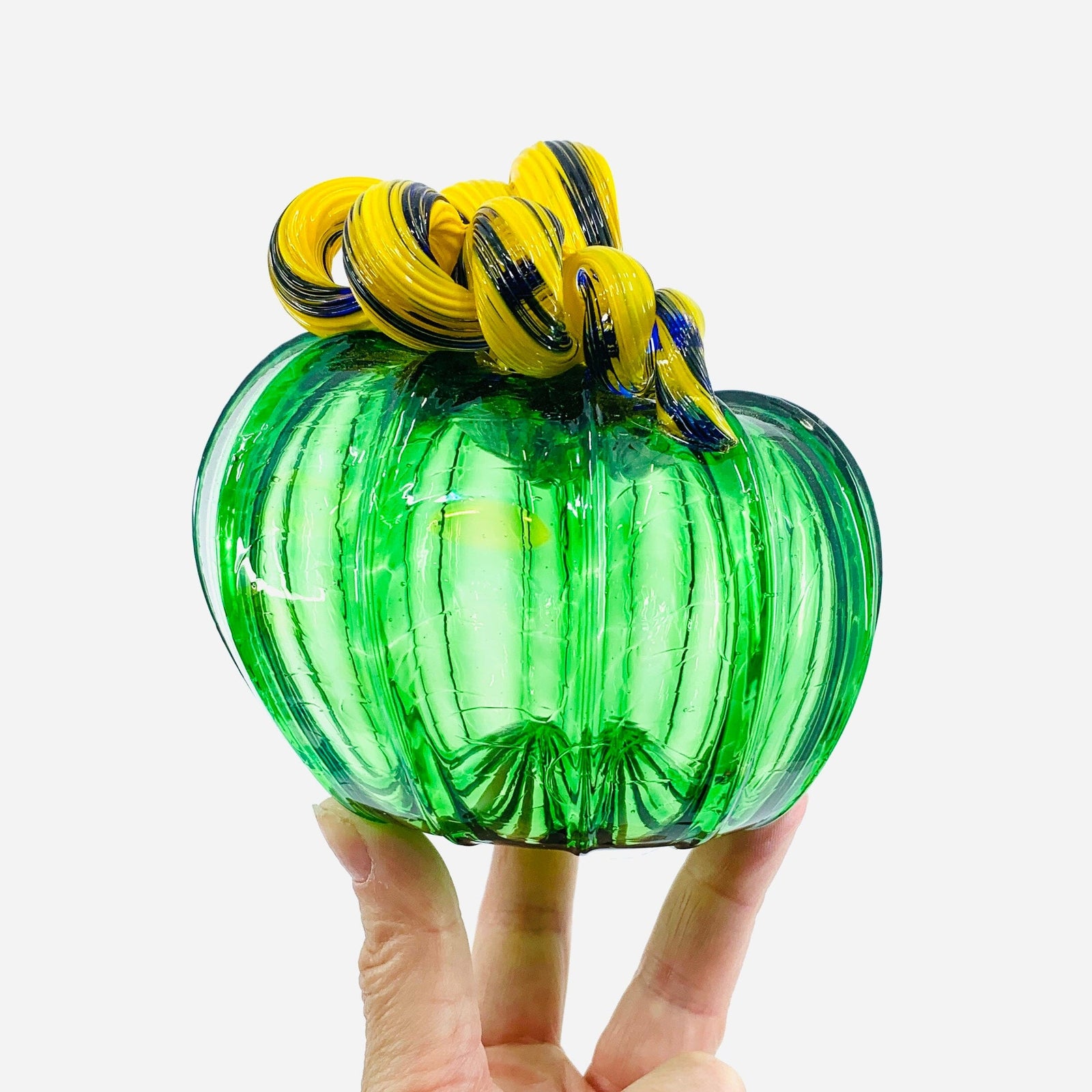 Daily Pumpkin 1542 Oops Squat Gabby Luke Adams Glass Blowing Studio 