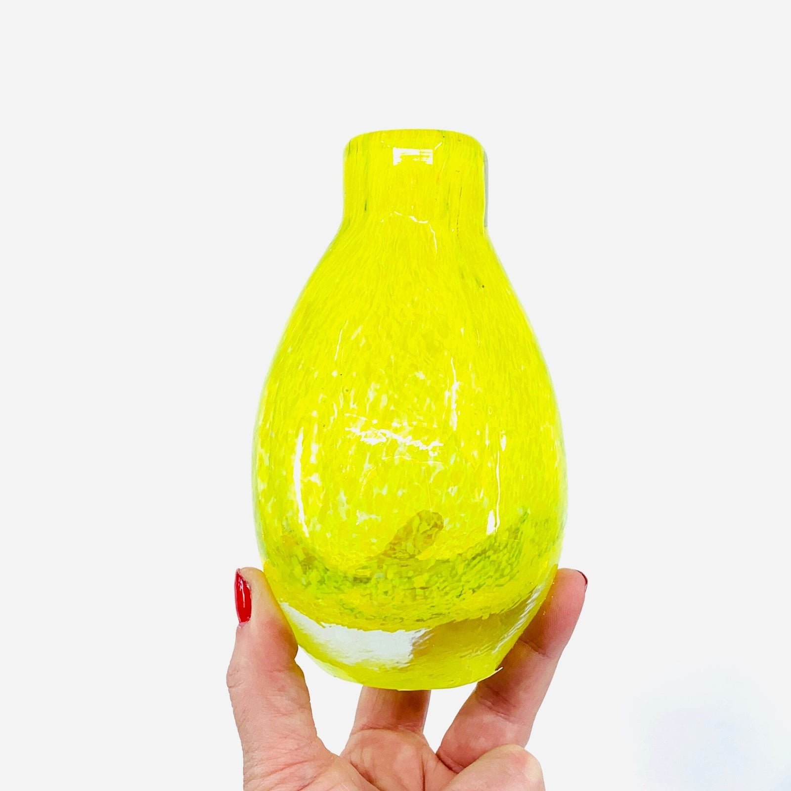 Heavy Glass Bulb Vase - 2 One Hundred 80 Degrees 