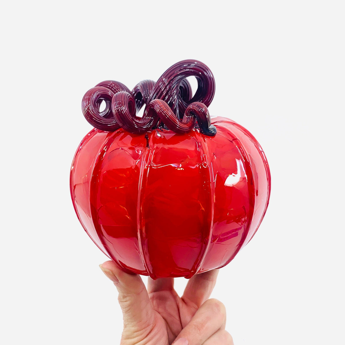 Daily Pumpkin 3562 Squat Gabby Luke Adams Glass Blowing Studio 