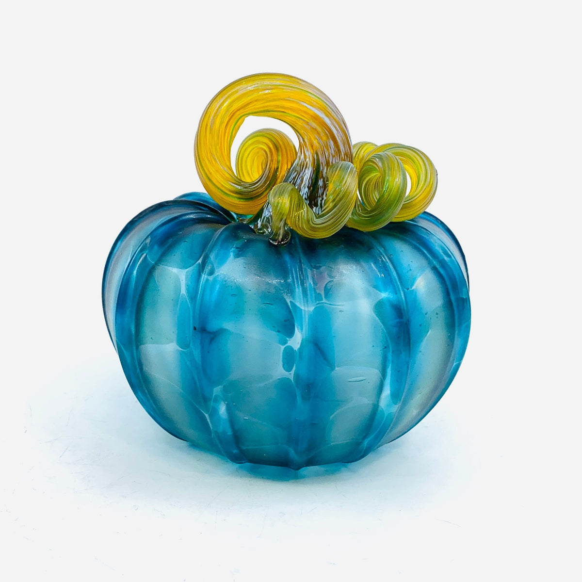 Daily Pumpkin 594 Coastal Matte Squat Gabby Luke Adams Glass Blowing Studio 