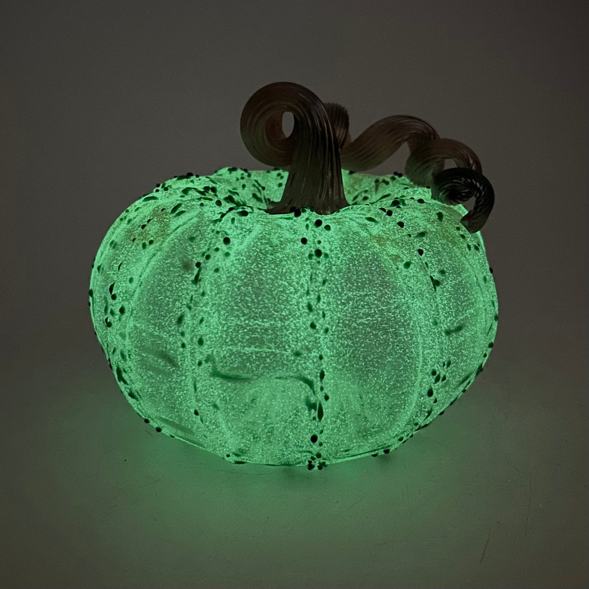Daily Glow Pumpkin 1230 Squat Daily Pumpkin Luke Adams Glass Blowing Studio 
