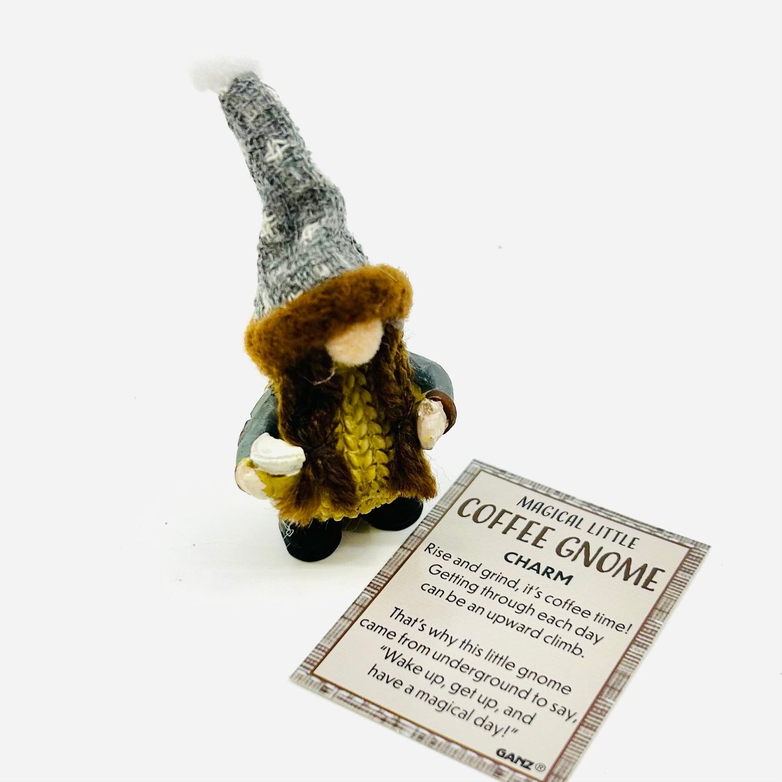 Little Pocket Coffee Gnome PT 93 Miniature GANZ 