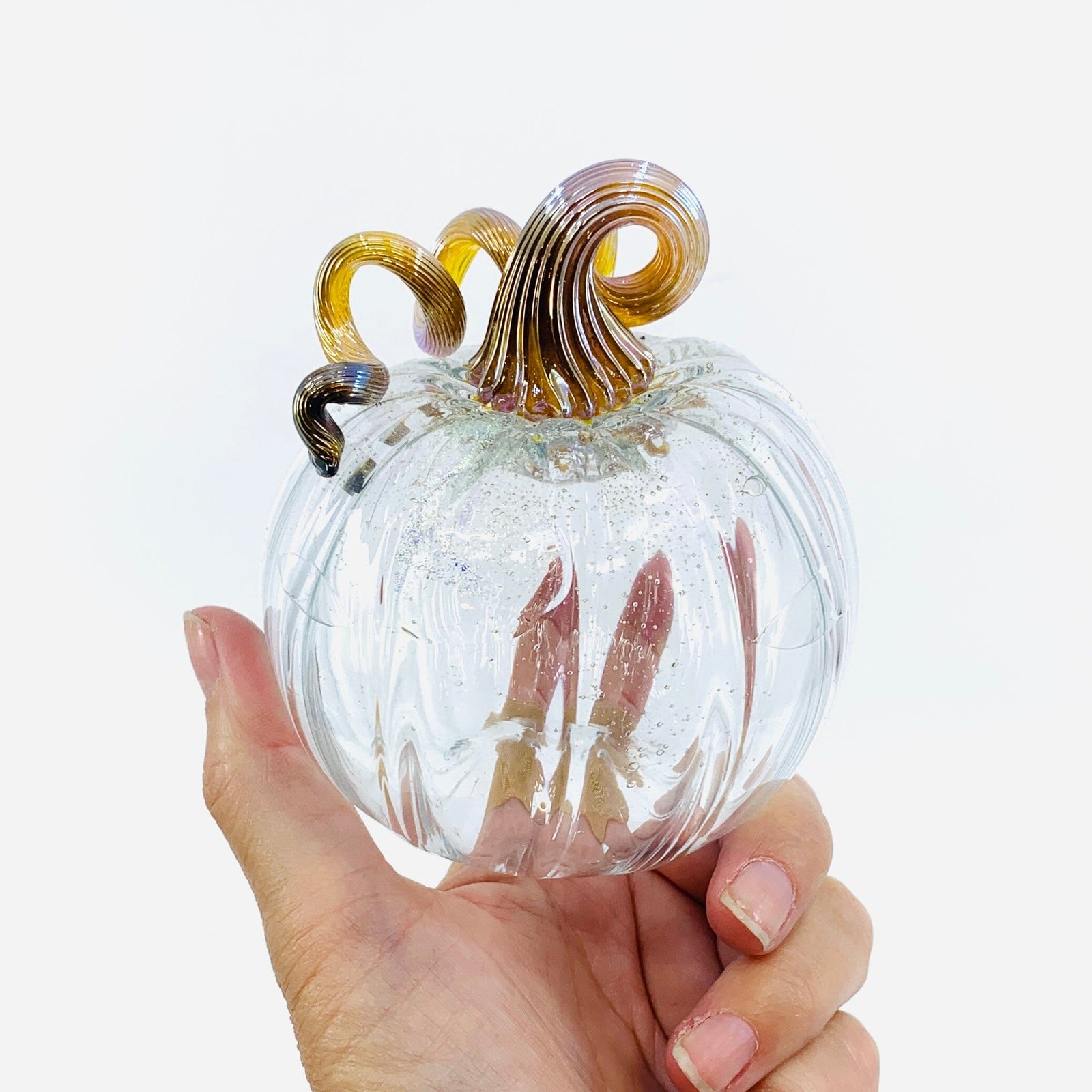 Daily Pumpkin 2431 Mini Gabby Luke Adams Glass Blowing Studio 