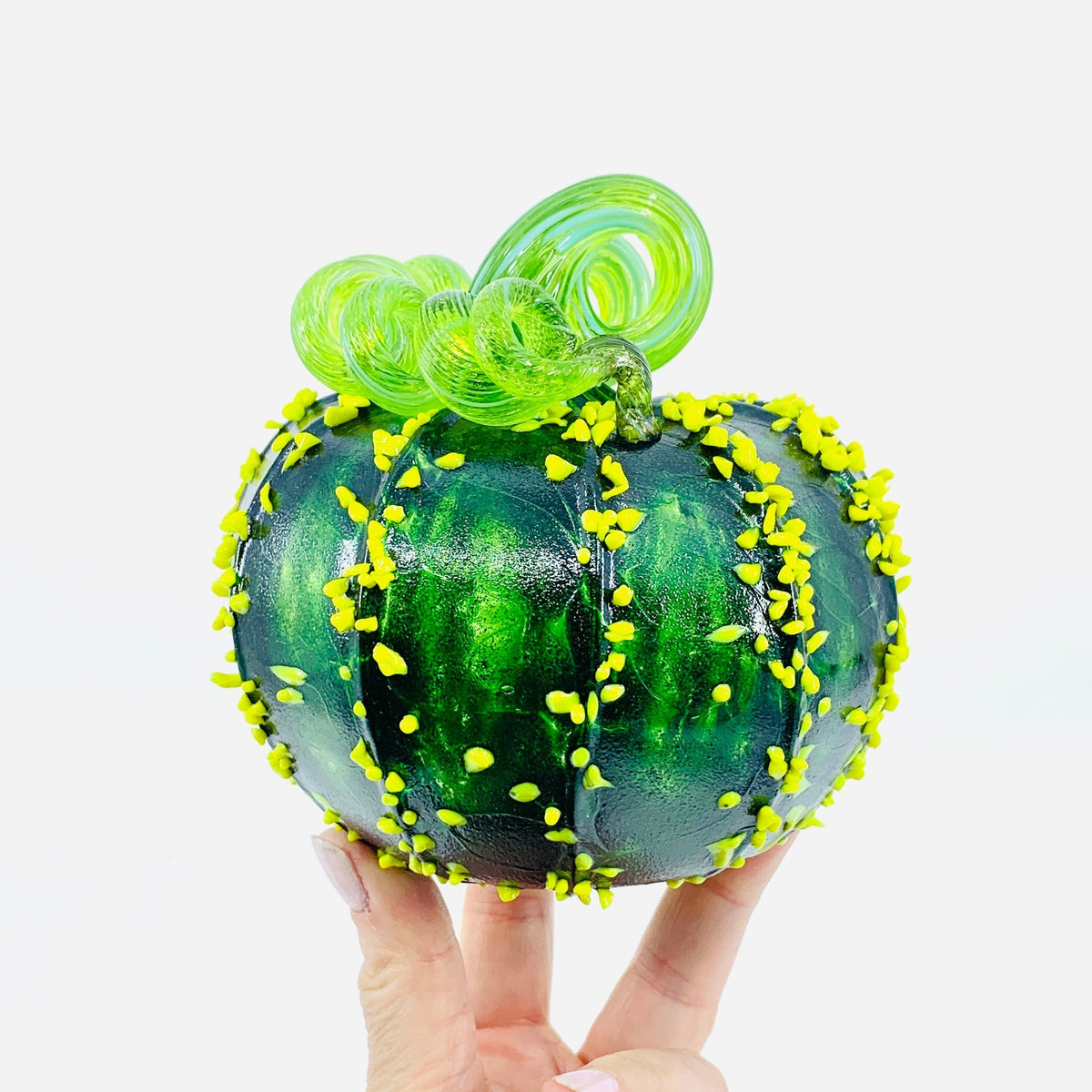 Daily Pumpkin 3798 Squat Gabby Luke Adams Glass Blowing Studio 
