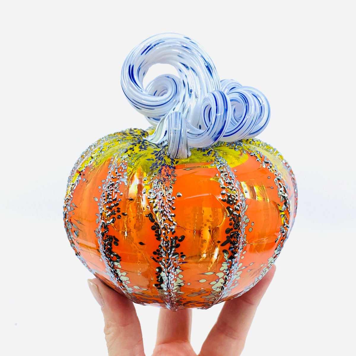 Daily Pumpkin 101 Squat Gabby Luke Adams Glass Blowing Studio 