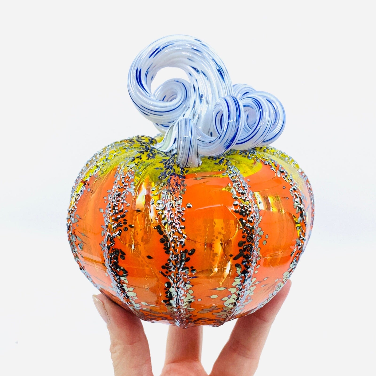 Daily Pumpkin 101 Squat Gabby Luke Adams Glass Blowing Studio 