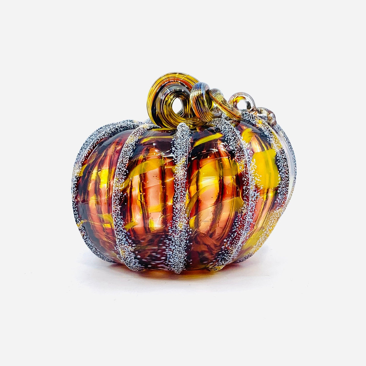 Daily Pumpkin 3549 Oops Squat Gabby Luke Adams Glass Blowing Studio 