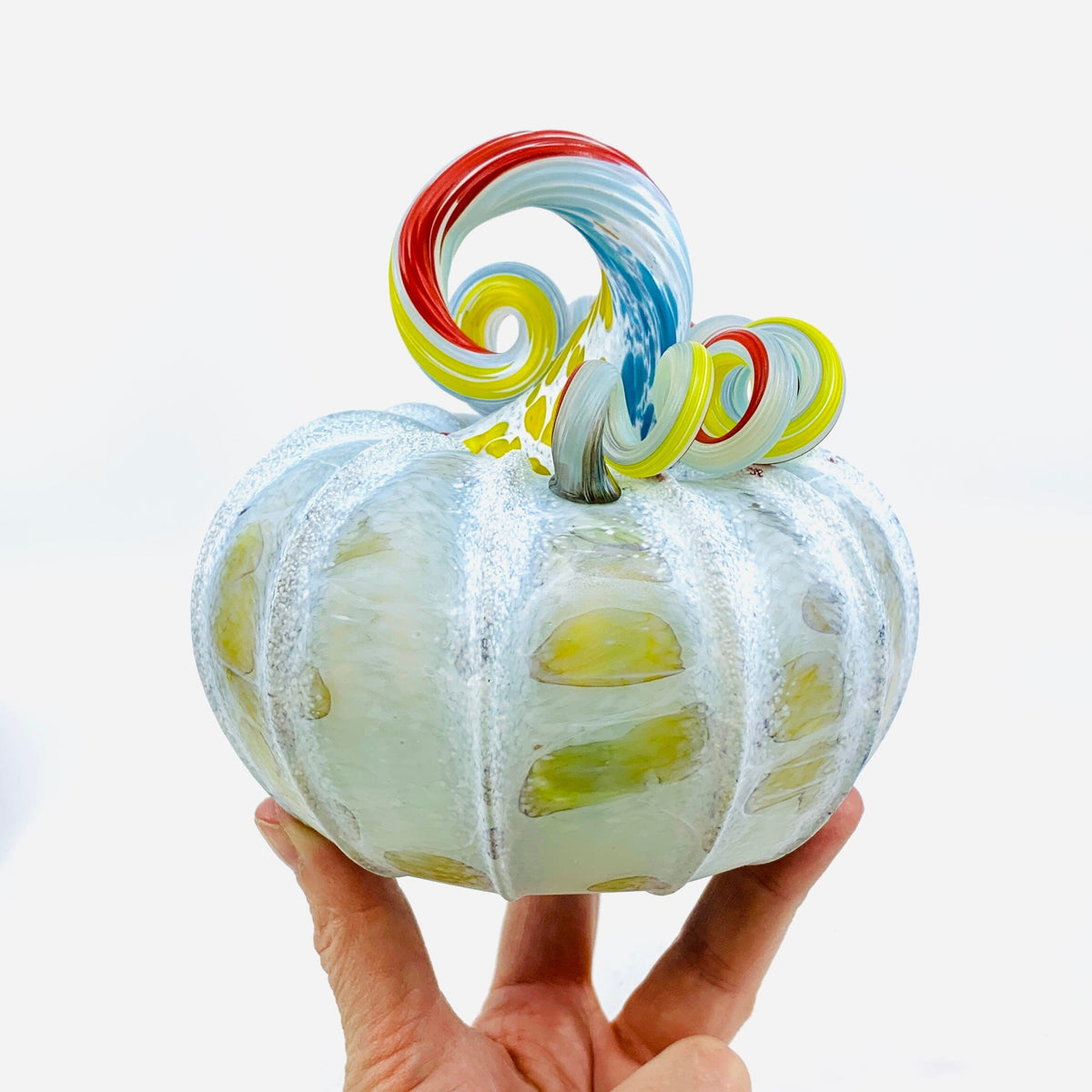 Daily Pumpkin 458 Matte Squat Gabby Luke Adams Glass Blowing Studio 