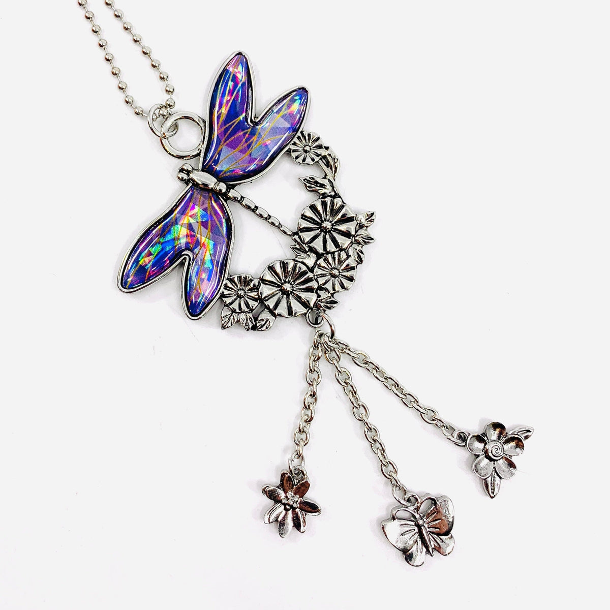 Dragonfly Shimmer Car Charm Ornament GANZ 