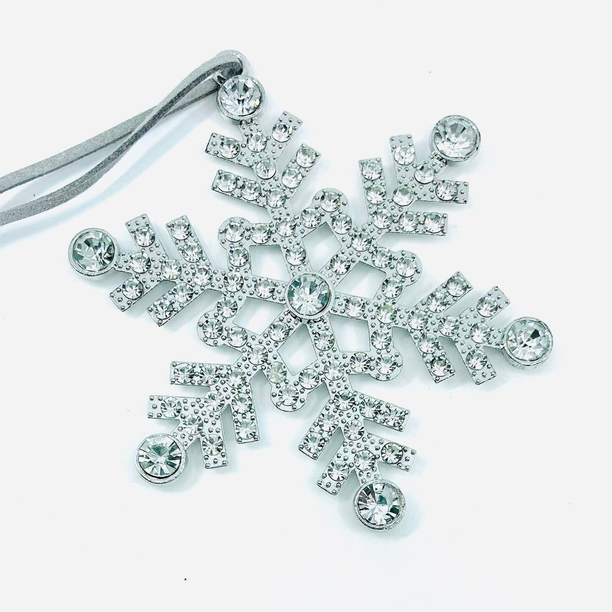 Crystal Snowflake Ornament Oak Street 