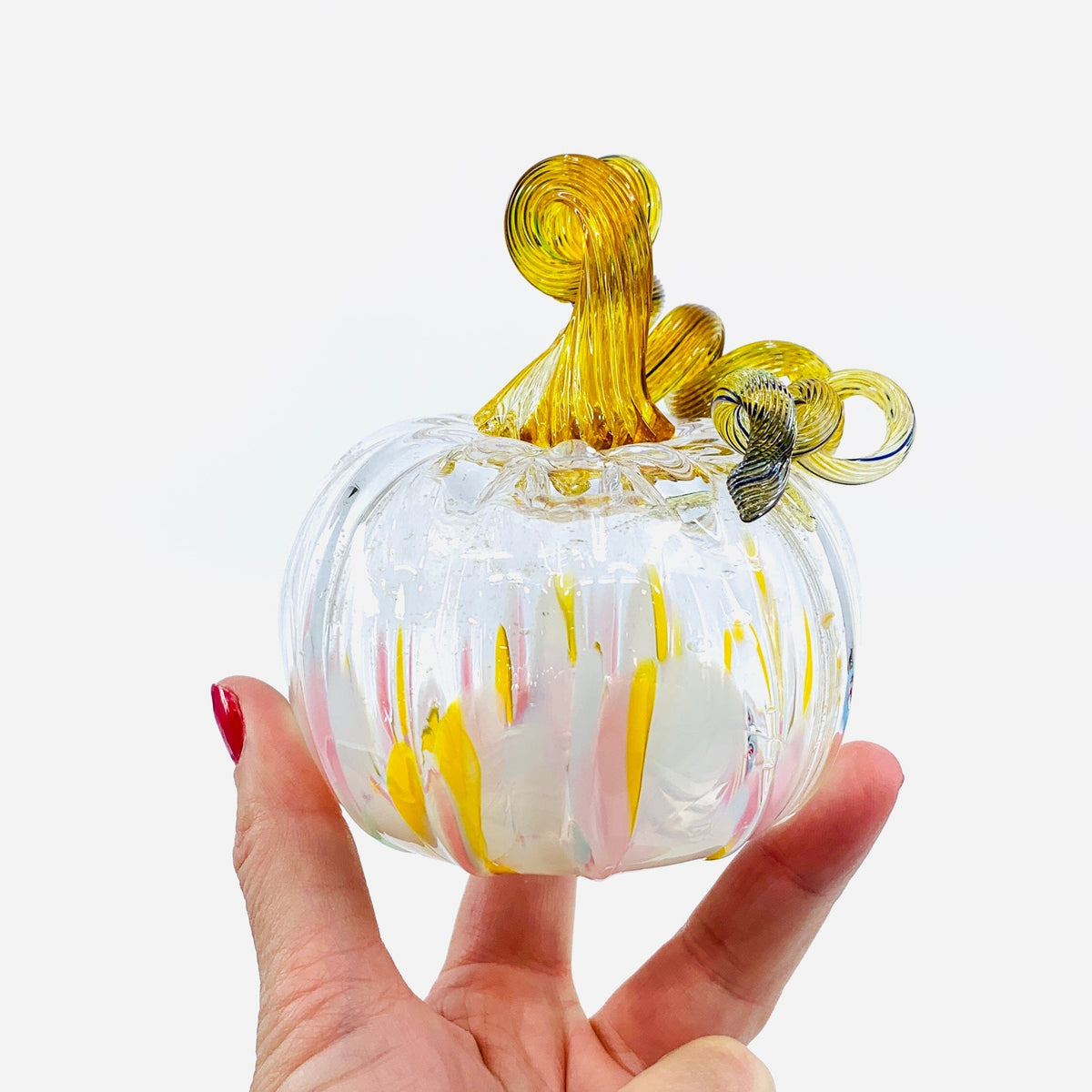 Daily Pumpkin 2483 Mini Gabby Luke Adams Glass Blowing Studio 