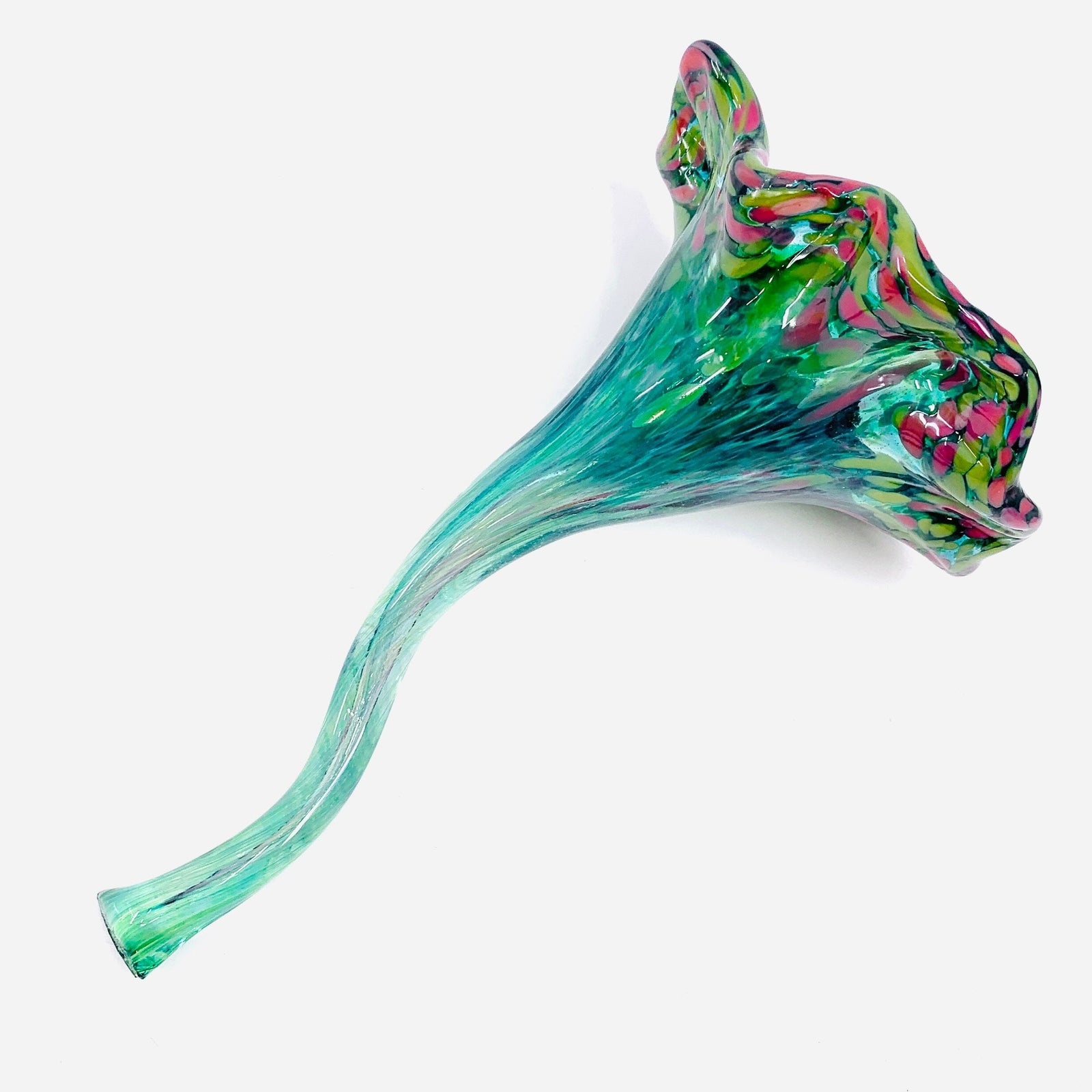 Pulled Glass Flower 51 Decor Luke Adams Glass Blowing Studio 