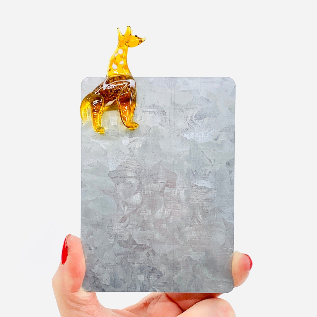 SPLENDID GOD GIRAFFE 秀人 アクスタ 8個セット オマケ付き Glass Magnet, Giraffe - Luke Adams Glass Blowing Studio