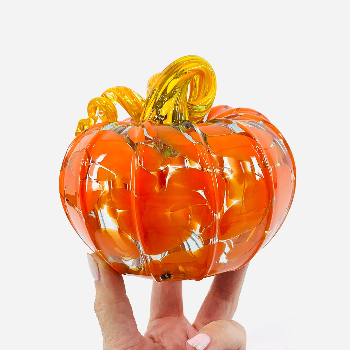 Daily Pumpkin 495 Fall Squat Daily Pumpkin Luke Adams Glass Blowing Studio 
