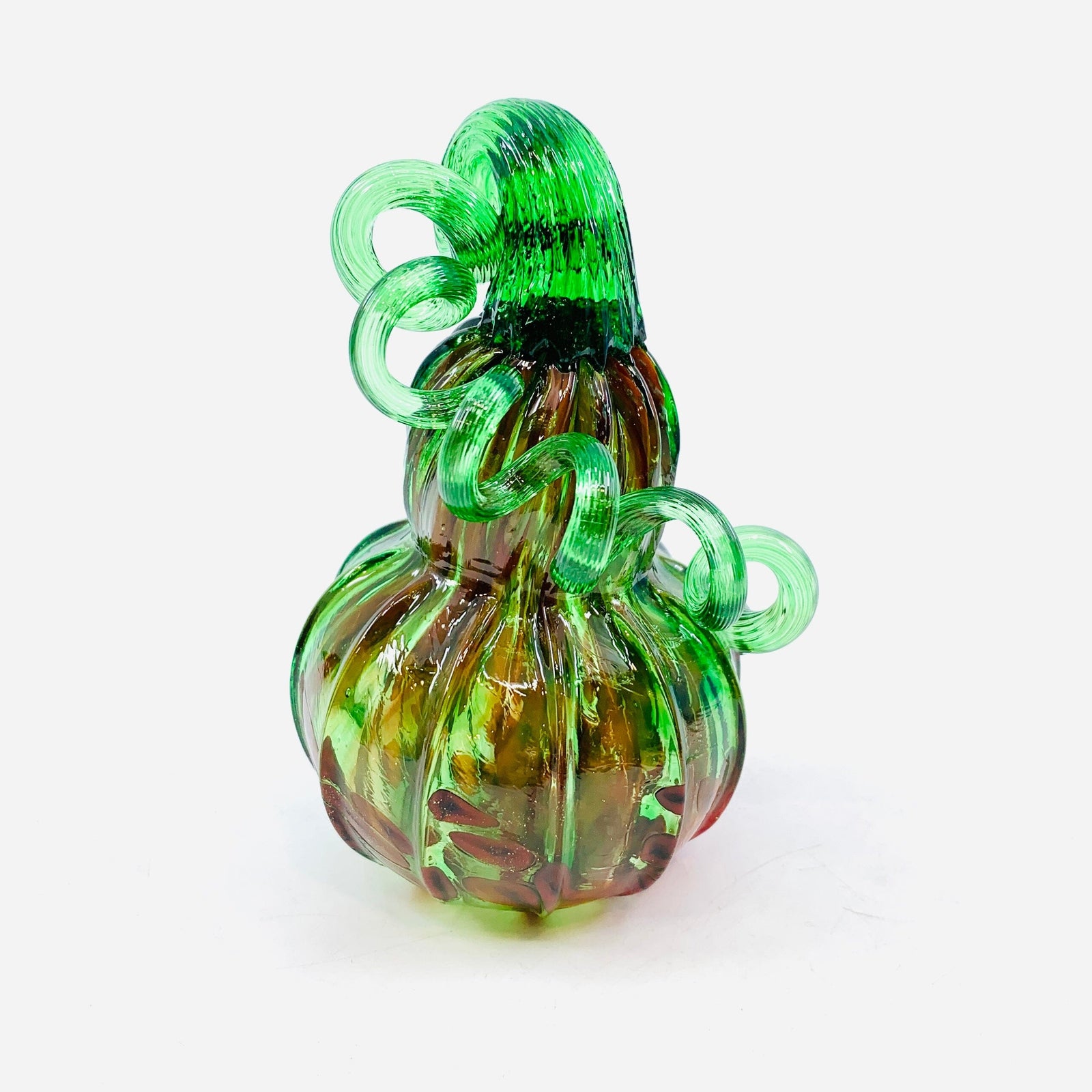 Daily Pumpkin 1589 Holiday Mini Gourd Gabby Luke Adams Glass Blowing Studio 