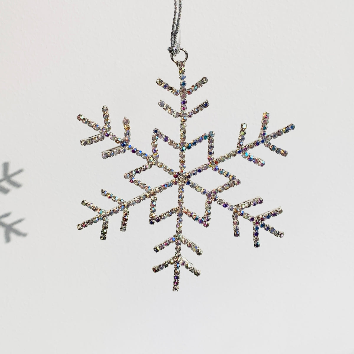 Snowflake Rhinestone Ornament 8